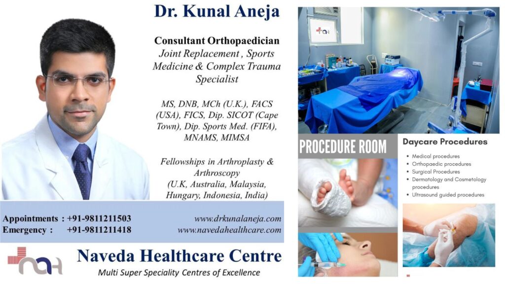 Orthopedic Doctors & Surgeons in Delhi Dr. Kunal Aneja