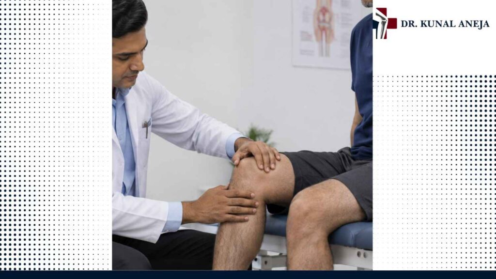 Knee injury consultation with Dr Kunal Aneja for ACL tear treatment in Delhi
