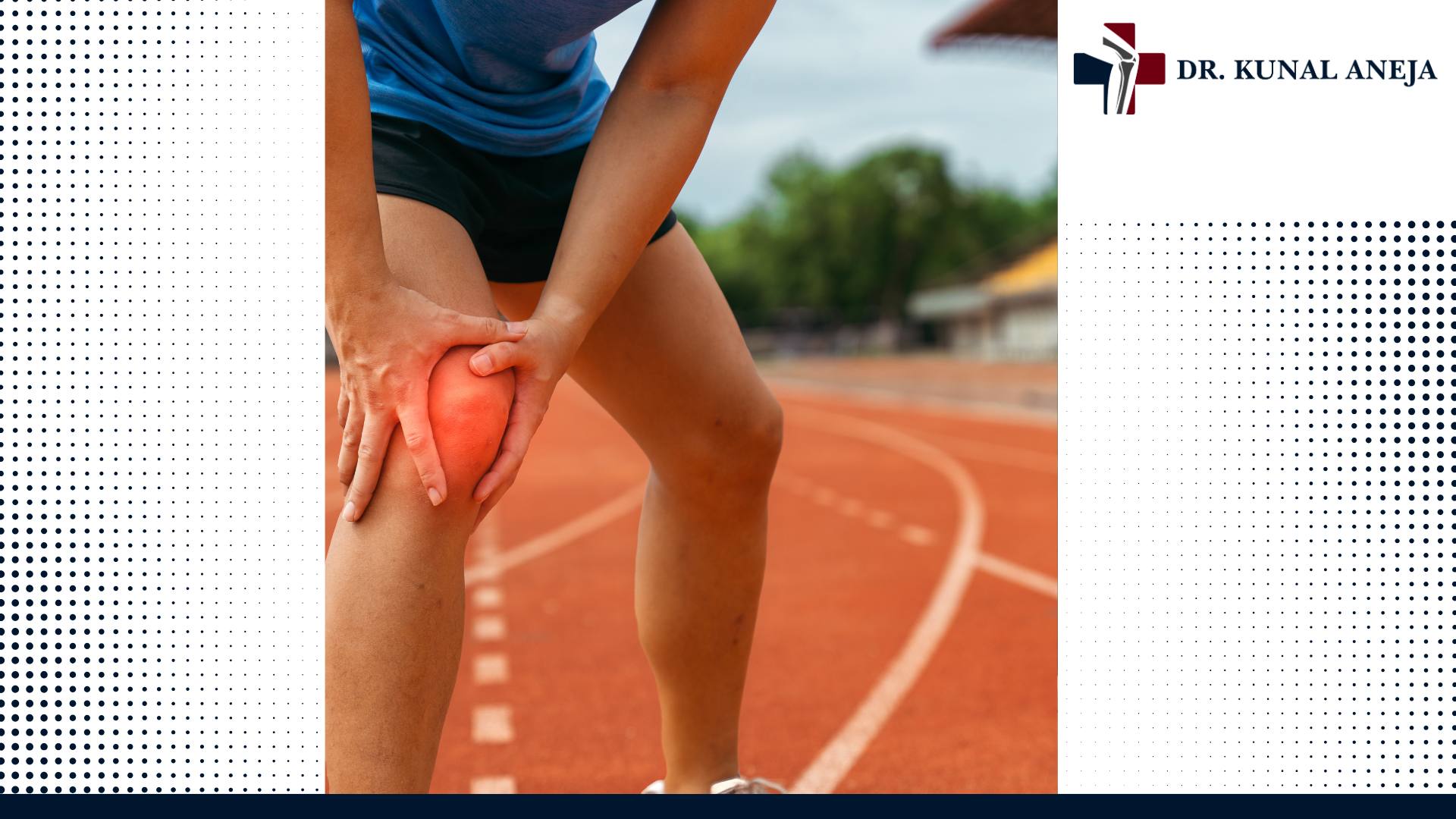 Sports injury specialist assessing an athlete with knee pain in Delhi |