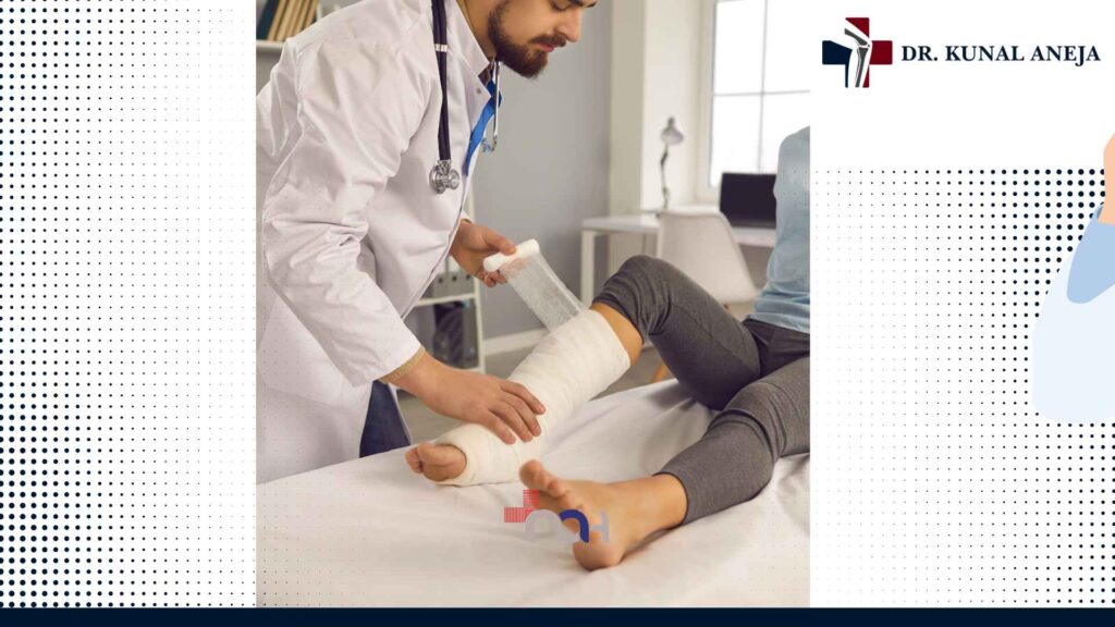 Fracture treatment consultation with Dr Kunal Aneja in Delhi